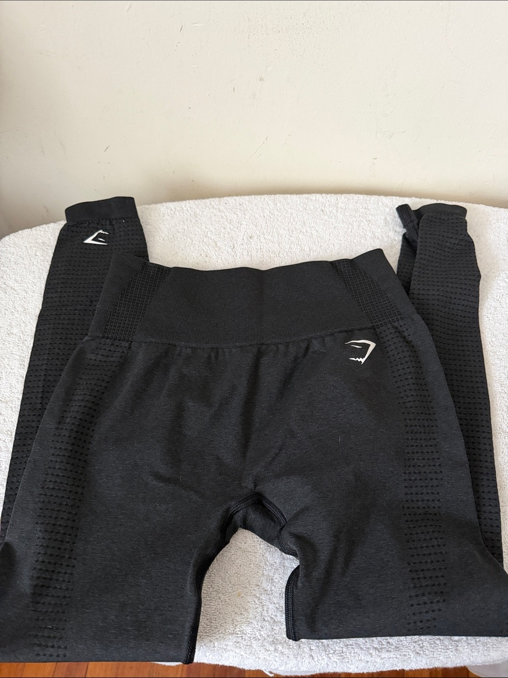 GYMSHARK Black Seamless Active Leggings